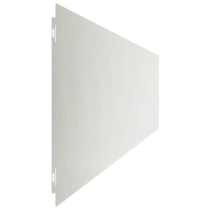 Περίγραμμα γκαζόν 30 τμχ. 20 x 103 cm Ανοξείδωτο Ατσάλι Ασημί