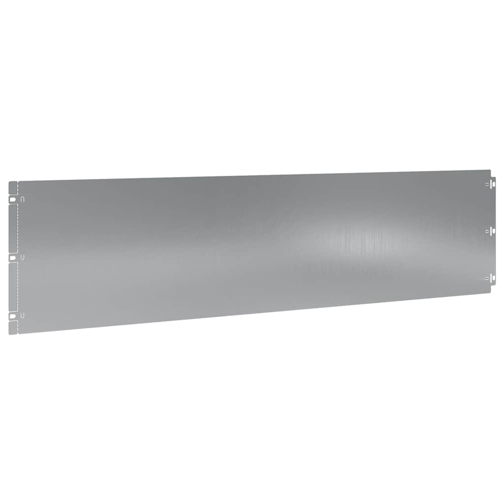 Περιφράξεις γκαζόν 10 τεμάχια 25x103 cm από γαλβανισμένο χάλυβα