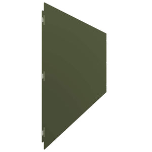 Περίγραμμα γκαζόν 20 τμχ. 25 x 103 cm Κρύα έλαση από χάλυβα