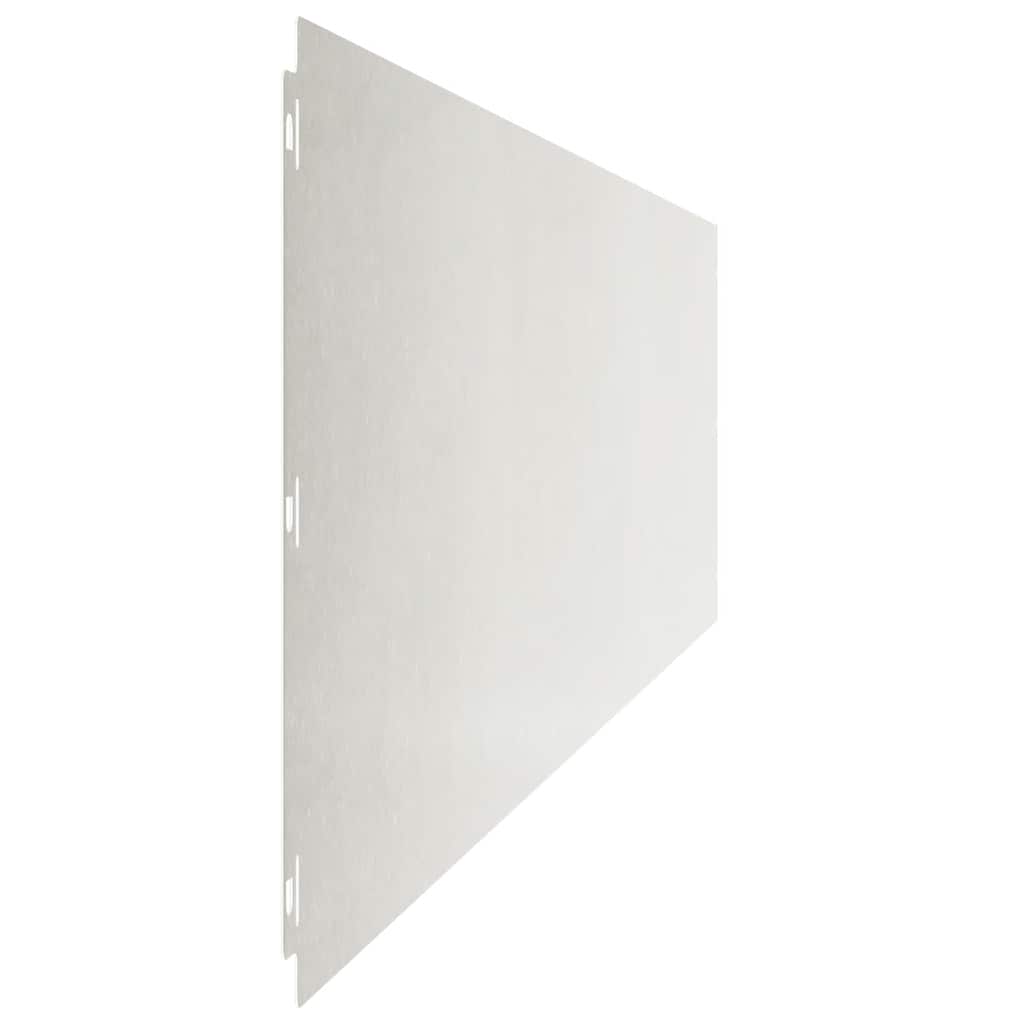 Περιφράξεις γκαζόν 20 τεμάχια 25x103 cm από ανοξείδωτο ατσάλι