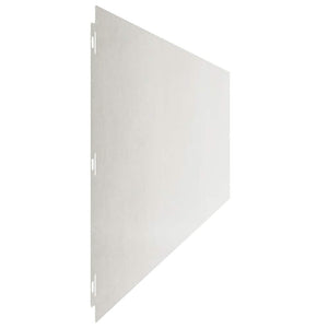 Περιφράξεις γκαζόν 20 τεμάχια 25x103 cm από ανοξείδωτο ατσάλι
