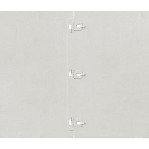Περιφράξεις γκαζόν 20 τεμάχια 25x103 cm από ανοξείδωτο ατσάλι