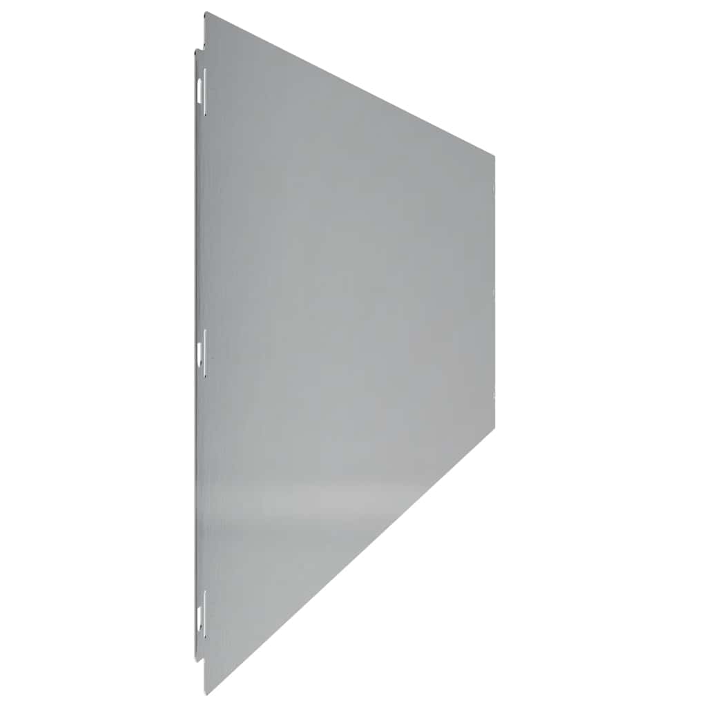 Περιφράξεις γκαζόν 20 τεμάχια 25x103 cm από γαλβανισμένο χάλυβα