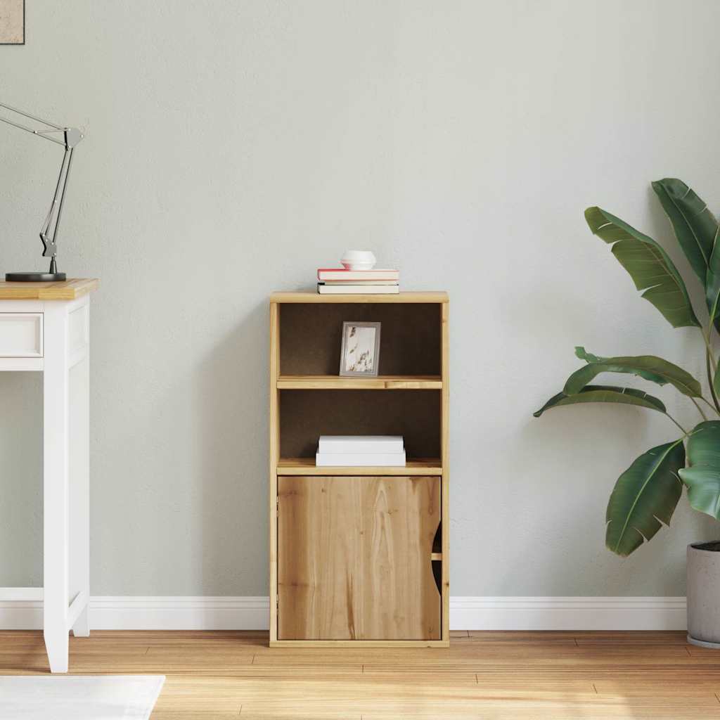 Βοηθητικό Ντουλάπι ODDA 40x24x79 εκ. από Μασίφ Ξύλο Πεύκου