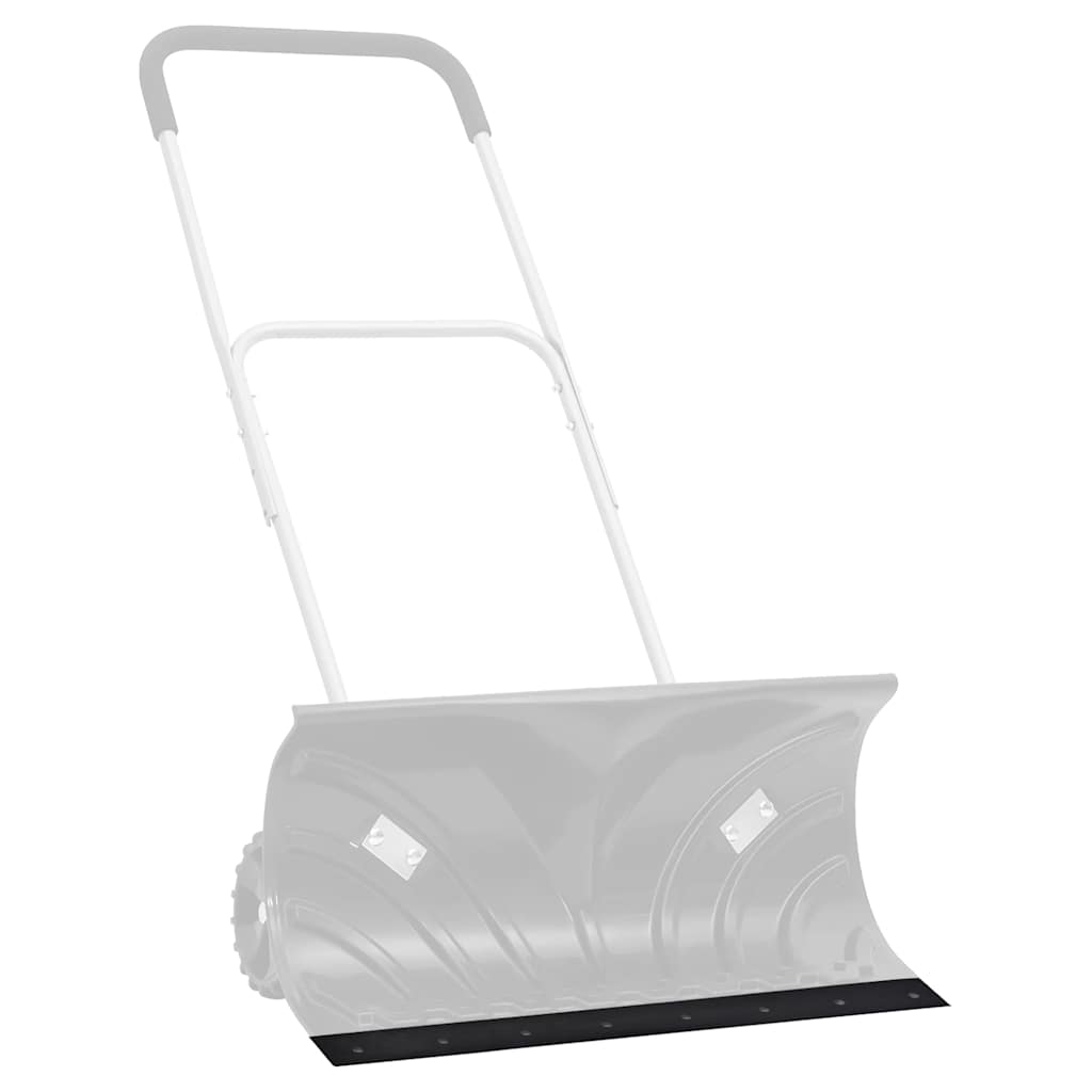 Καουτσούκ άκρη για το εκχιονιστικό Μαύρο 100x15x1 εκ.