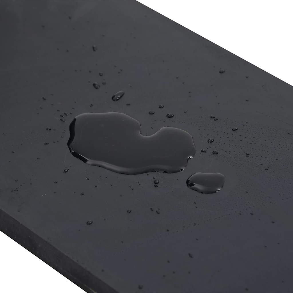 Ελαστική Άκρη για Εκχιονιστικό Μαύρο 180x15x1 εκ. - Pakobazaar