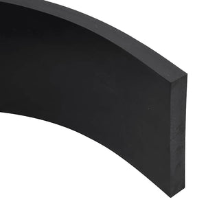 Καουτσούκ άκρη για το εκχιονιστικό Μαύρο 250x15x2 εκ. - Pakobazaar