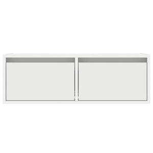 Έπιπλο Τηλεόρασης με LED Λευκό 75x35,5x25 εκ. - Pakobazaar