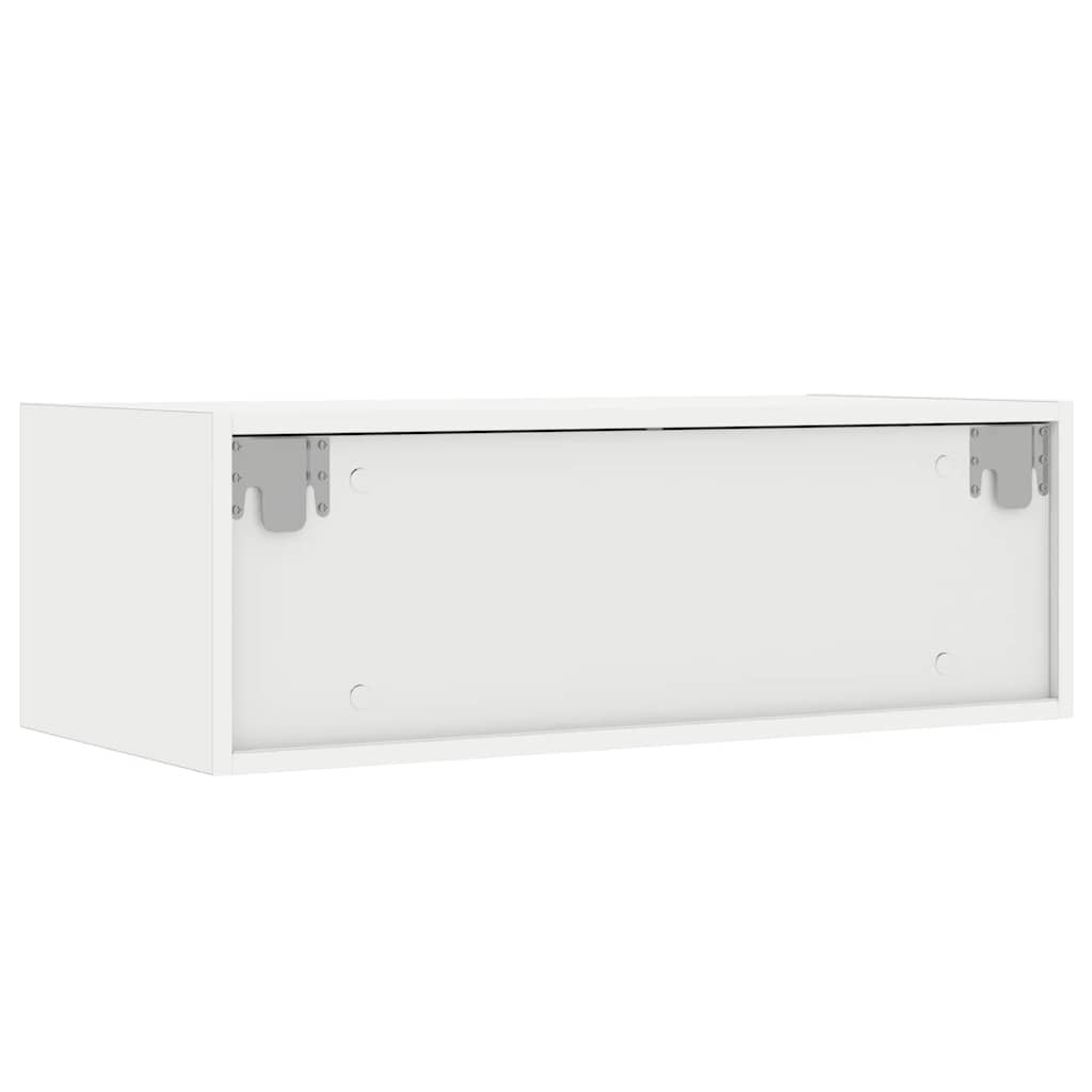 Έπιπλο Τηλεόρασης με LED Λευκό 75x35,5x25 εκ. - Pakobazaar