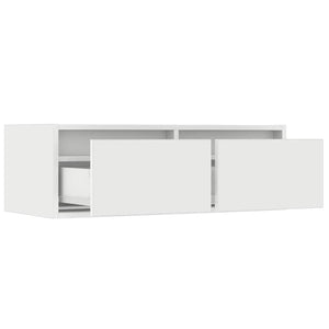 Έπιπλο Τηλεόρασης με LED Λευκό 75x35,5x25 εκ. - Pakobazaar