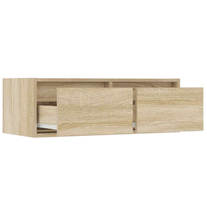 ντουλάπι τηλεόρασης  με φώτα LED Sonoma Oak 75x35,5x25 cm - Pakobazaar