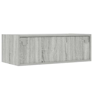 Έπιπλο Τηλεόρασης με LED Γκρι Sonoma 75x35,5x25 εκ. - Pakobazaar