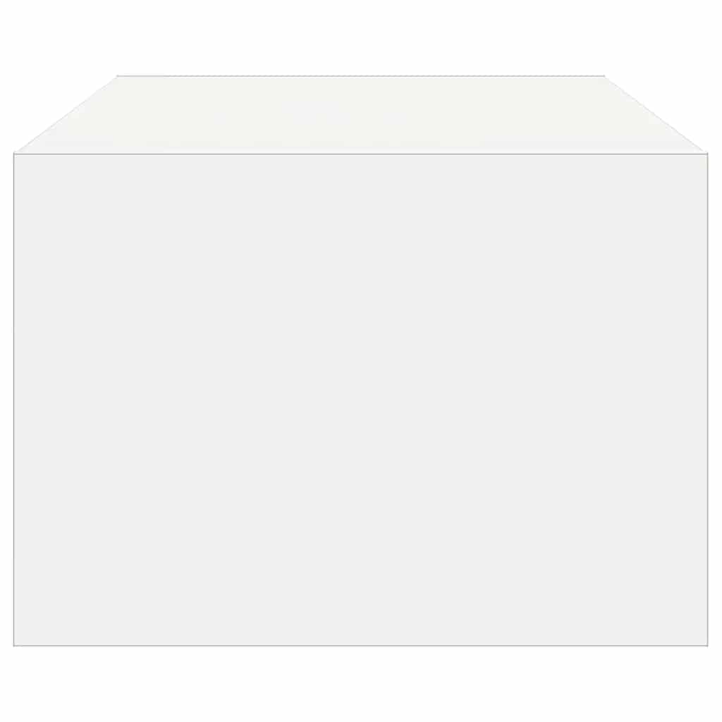 Έπιπλο Τηλεόρασης με LED Λευκό 100X35,5x25 εκ. - Pakobazaar