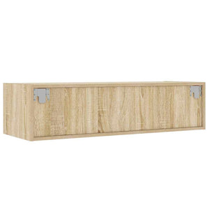 Έπιπλο Τηλεόρασης με LED Sonoma Δρυς 100X35,5x25 εκ. - Pakobazaar