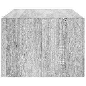 Έπιπλο Τηλεόρασης με LED Γκρι Sonoma 100X35,5x25 εκ. - Pakobazaar