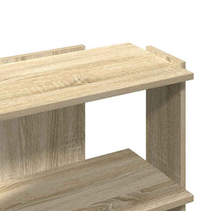 Βιβλιοθήκη 3 Επιπέδων Sonoma Δρυς 60x30x60 εκ. Επεξεργ. Ξύλο - Pakobazaar