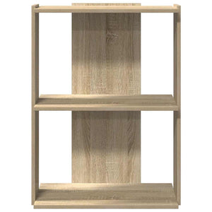 Βιβλιοθήκη 3 Επιπέδων Sonoma Δρυς 60x30x80 εκ. Επεξεργ. Ξύλο