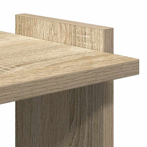 Βιβλιοθήκη 3 Επιπέδων Sonoma Δρυς 60x30x120 εκ. Επεξεργ. Ξύλο - Pakobazaar