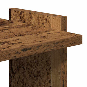 Βιβλιοθήκη 3 επιπέδων Παλιό Ξύλο 60x30x120 cm Ξύλινη κατασκευή - Pakobazaar