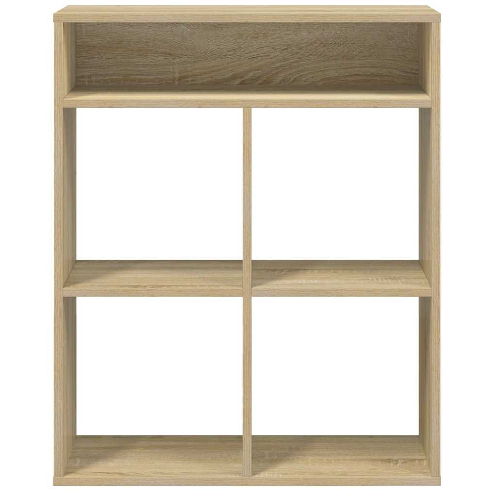 Βιβλιοθήκη Χρώμα Sonoma Δρυς 66x31x80 εκ. Επεξεργασμένο Ξύλο - Pakobazaar