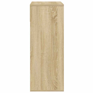 Βιβλιοθήκη Χρώμα Sonoma Δρυς 66x31x80 εκ. Επεξεργασμένο Ξύλο - Pakobazaar