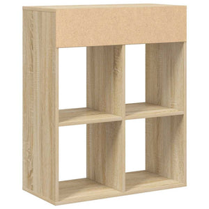 Βιβλιοθήκη Χρώμα Sonoma Δρυς 66x31x80 εκ. Επεξεργασμένο Ξύλο - Pakobazaar