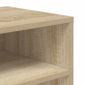 Βιβλιοθήκη Χρώμα Sonoma Δρυς 66x31x80 εκ. Επεξεργασμένο Ξύλο - Pakobazaar