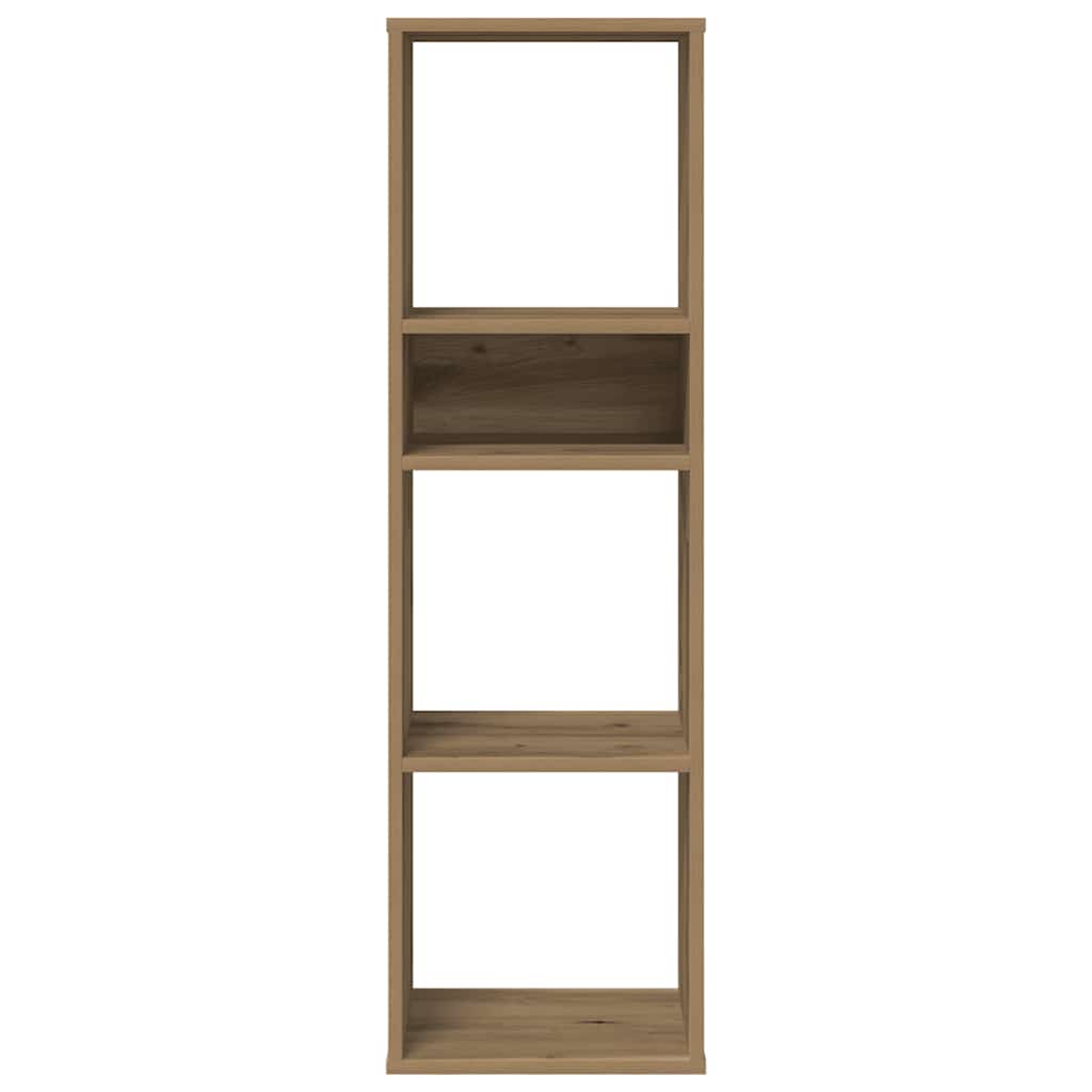 Βιβλιοθήκη Artisan Δρυς 34x31x112 εκ. Επεξεργασμένο Ξύλο