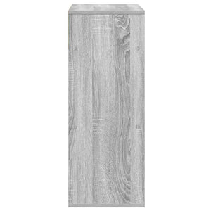 Βιβλιοθήκη Γκρι Sonoma 66x31x80 εκ. από Επεξεργασμένο Ξύλο