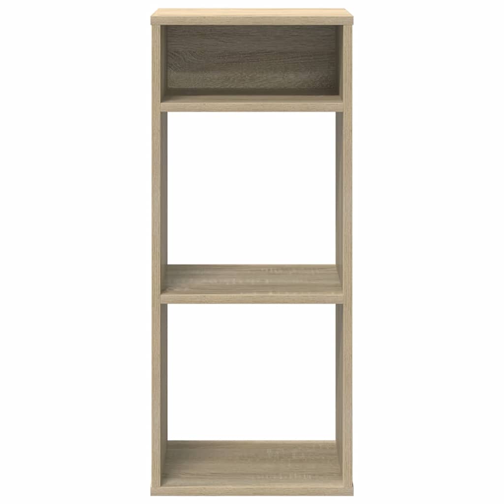 Βιβλιοθήκη Χρώμα Sonoma Δρυς 34x31x80 εκ. από Μοριοσανίδα