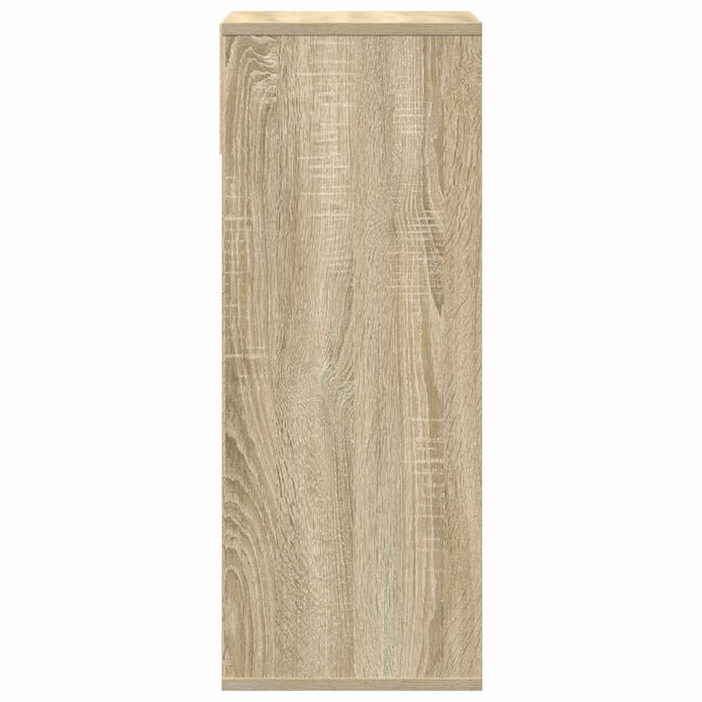 Βιβλιοθήκη Χρώμα Sonoma Δρυς 34x31x80 εκ. από Μοριοσανίδα