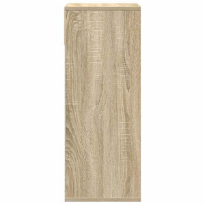 Βιβλιοθήκη Χρώμα Sonoma Δρυς 34x31x80 εκ. από Μοριοσανίδα