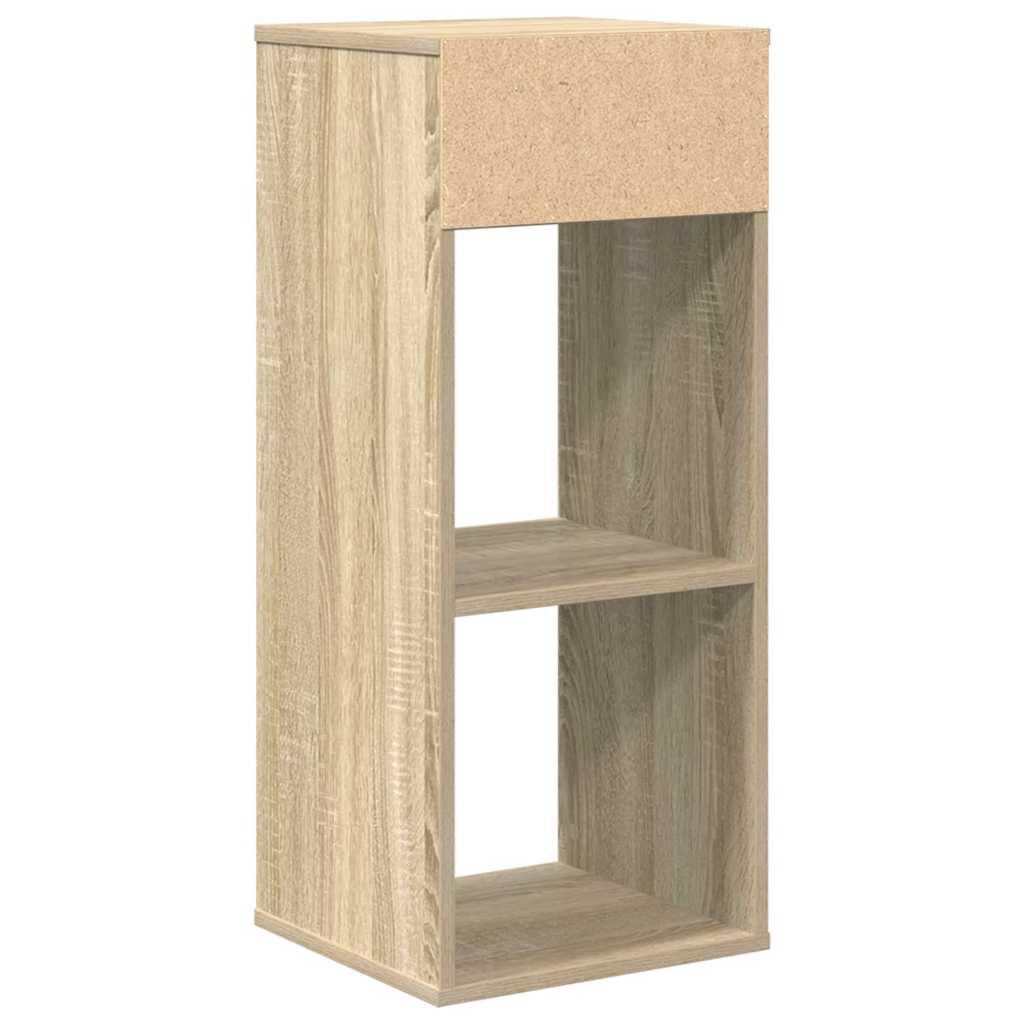 Βιβλιοθήκη Χρώμα Sonoma Δρυς 34x31x80 εκ. από Μοριοσανίδα