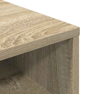 Βιβλιοθήκη Χρώμα Sonoma Δρυς 34x31x80 εκ. από Μοριοσανίδα
