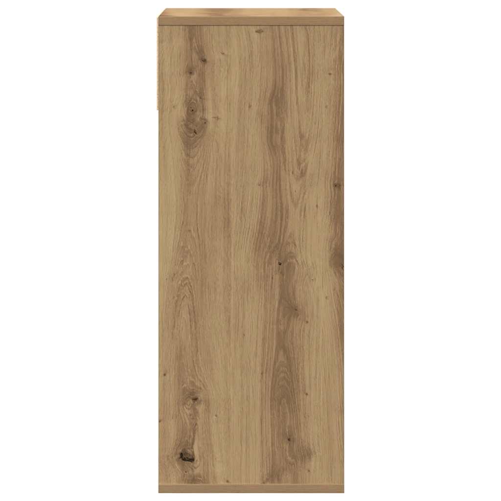 Βιβλιοθήκη Artisan Δρυς 34x31x80 εκ. Επεξεργασμένο Ξύλο