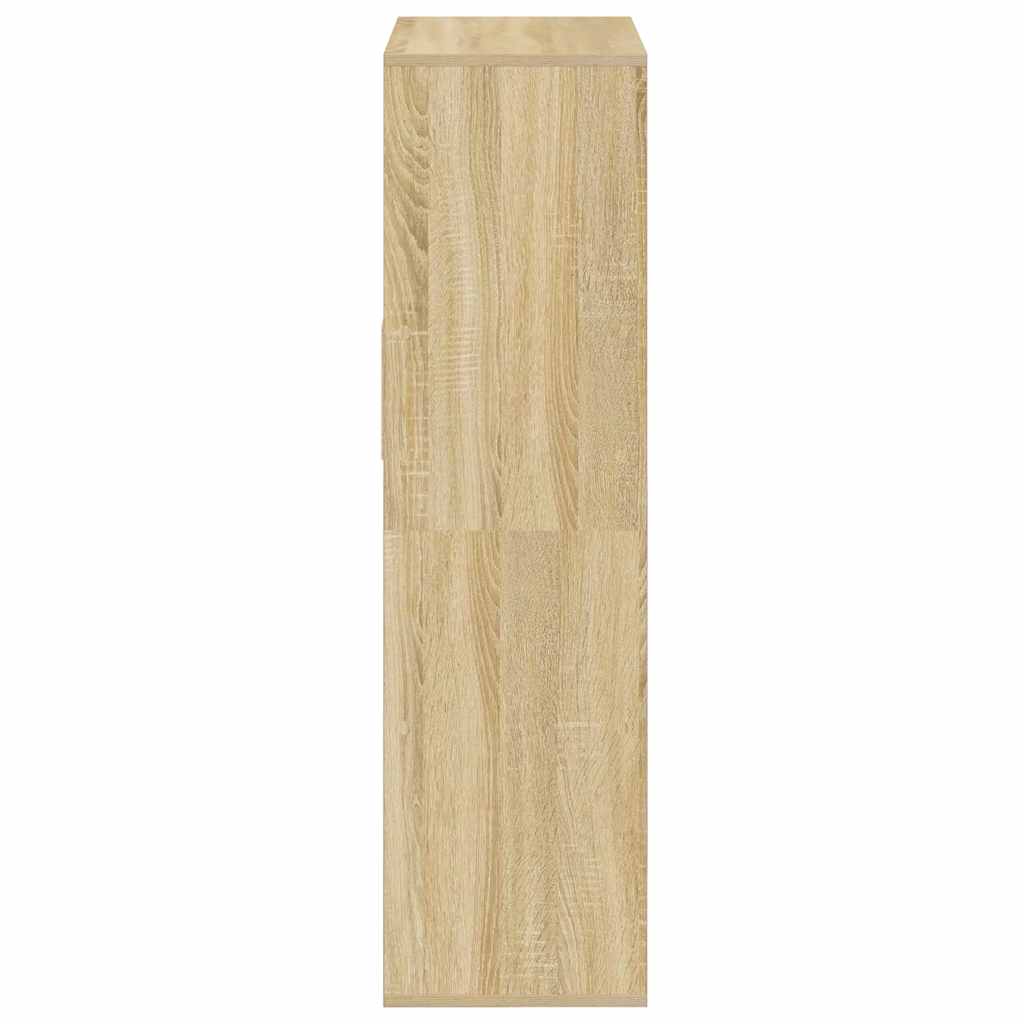 Βιβλιοθήκη Χρώμα Sonoma Δρυς 66x31x112 εκ. Επεξεργασμένο Ξύλο - Pakobazaar
