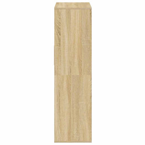 Βιβλιοθήκη Χρώμα Sonoma Δρυς 66x31x112 εκ. Επεξεργασμένο Ξύλο - Pakobazaar