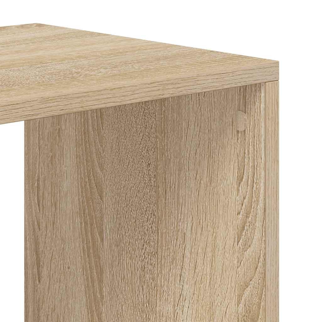 Βιβλιοθήκη Χρώμα Sonoma Δρυς 66x31x112 εκ. Επεξεργασμένο Ξύλο - Pakobazaar