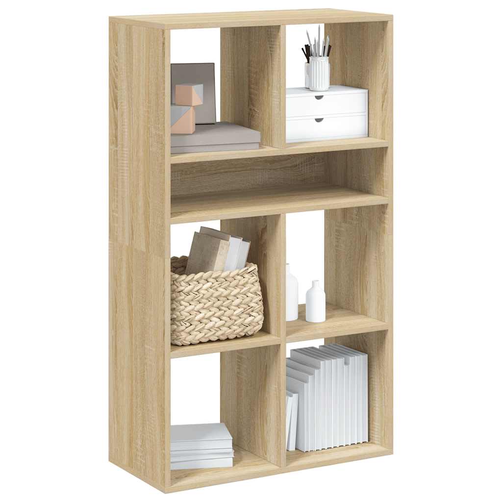Βιβλιοθήκη Χρώμα Sonoma Δρυς 66x31x112 εκ. Επεξεργασμένο Ξύλο - Pakobazaar
