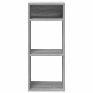 Βιβλιοθήκη Γκρι Sonoma 34x31x80 εκ. από Επεξεργασμένο Ξύλο