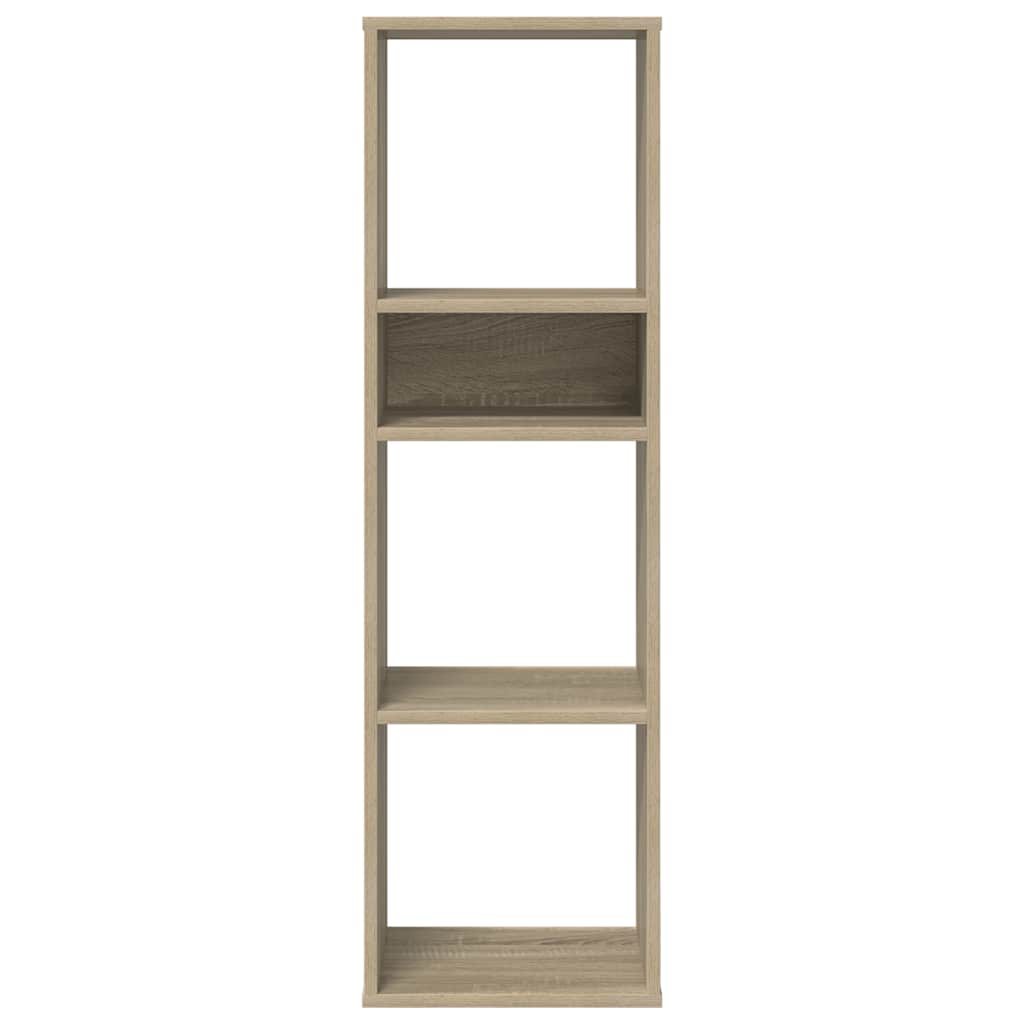 Βιβλιοθήκη Χρώμα Sonoma Δρυς 34x31x112 εκ. Επεξεργασμένο Ξύλο