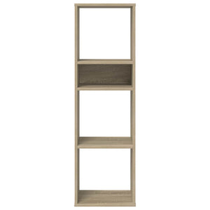 Βιβλιοθήκη Χρώμα Sonoma Δρυς 34x31x112 εκ. Επεξεργασμένο Ξύλο