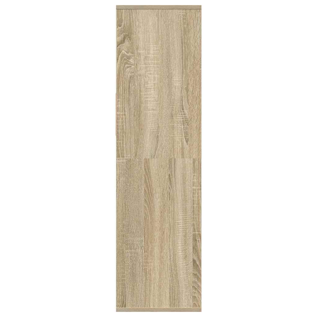 Βιβλιοθήκη Χρώμα Sonoma Δρυς 34x31x112 εκ. Επεξεργασμένο Ξύλο