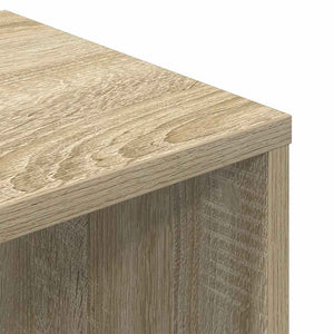 Βιβλιοθήκη Χρώμα Sonoma Δρυς 34x31x112 εκ. Επεξεργασμένο Ξύλο