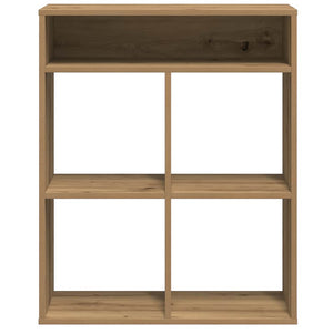 Βιβλιοθήκη Αρτισιανή Δρυς 66x31x80 εκ. Επεξεργ. Ξύλο - Pakobazaar