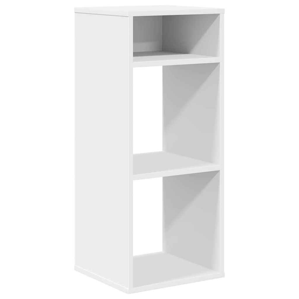 ντουλάπι βιβλίων  Λευκό 34x31x80 cm Κατασκευασμένο ξύλο