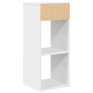 ντουλάπι βιβλίων  Λευκό 34x31x80 cm Κατασκευασμένο ξύλο