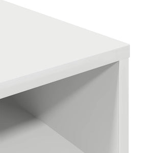 ντουλάπι βιβλίων  Λευκό 34x31x80 cm Κατασκευασμένο ξύλο