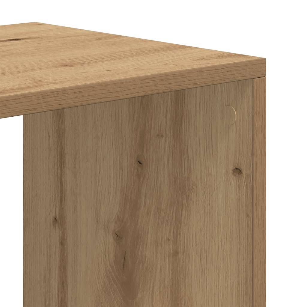 Βιβλιοθήκη Artisan Δρυς 66x31x112 εκ. Επεξεργασμένο Ξύλο - Pakobazaar