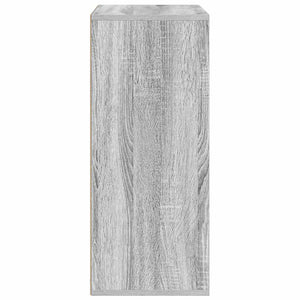 Βιβλιοθήκη Γκρι Sonoma 60x30x71,5 εκ. από Επεξεργασμένο Ξύλο - Pakobazaar
